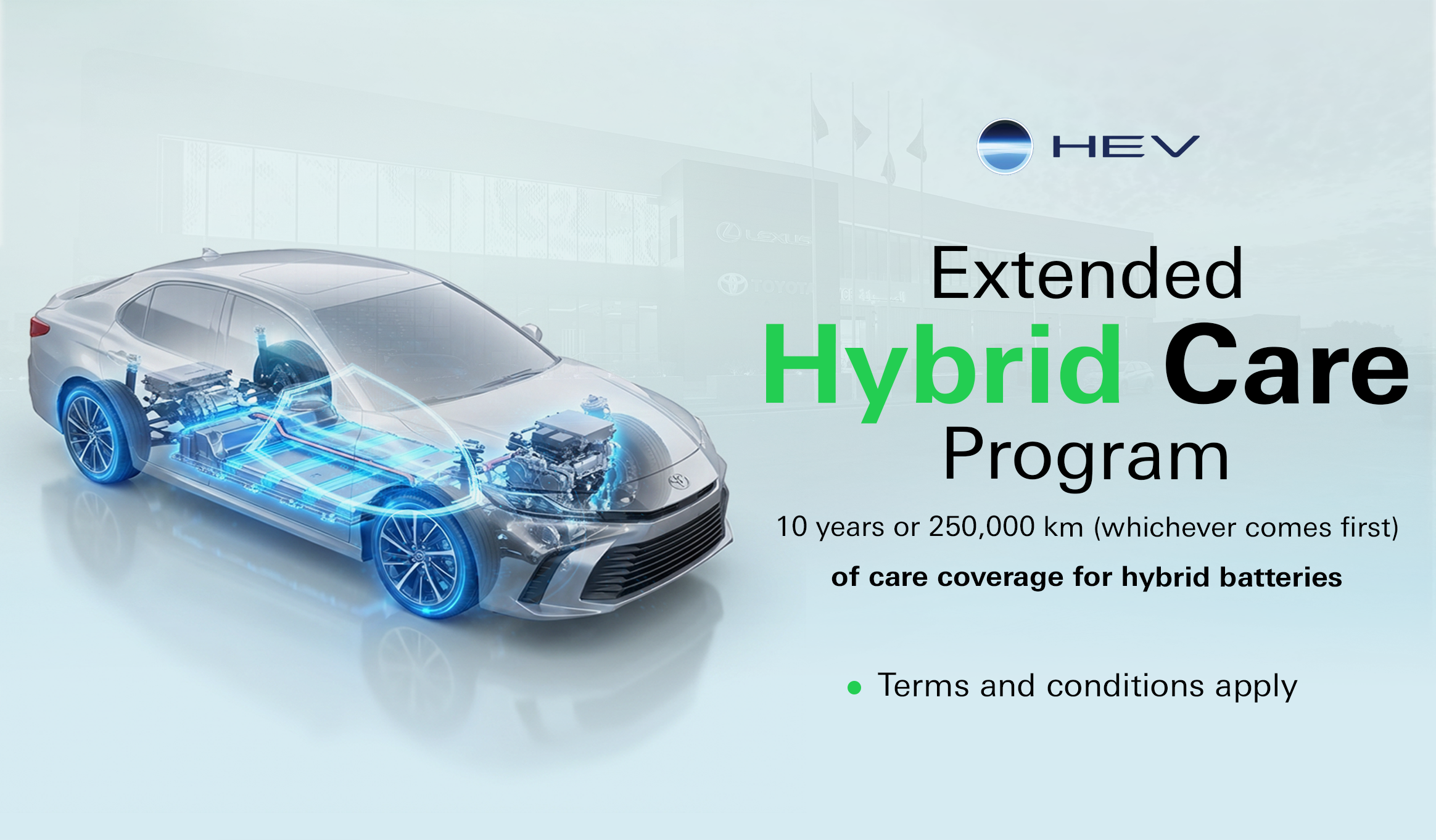 Extend Care Program For Toyota Hybrid Vehicles